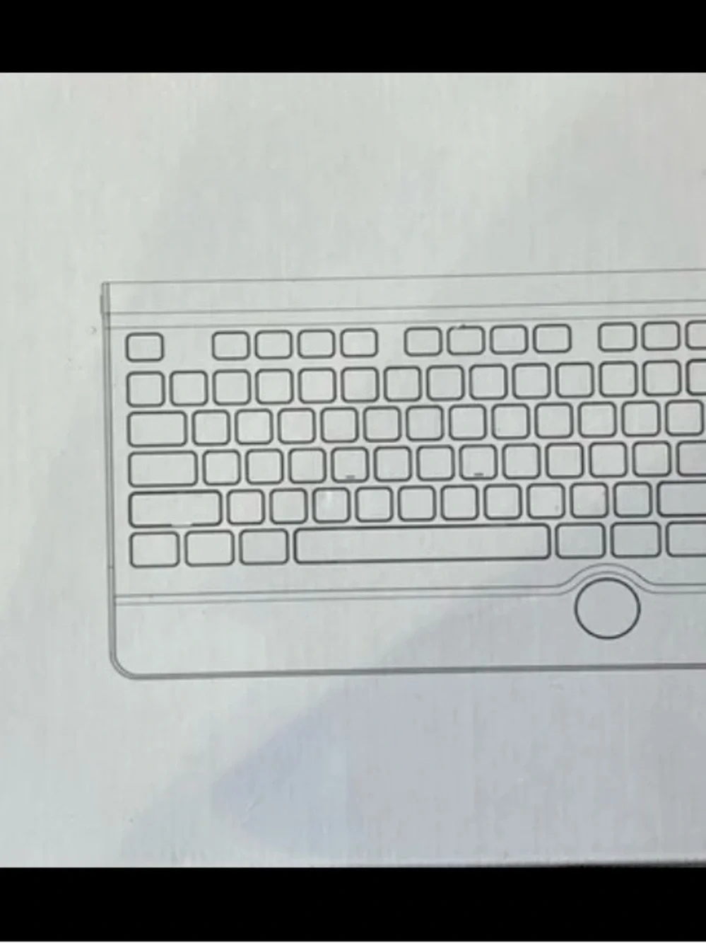 Jelly Comb wired backlit keyboard. New.
